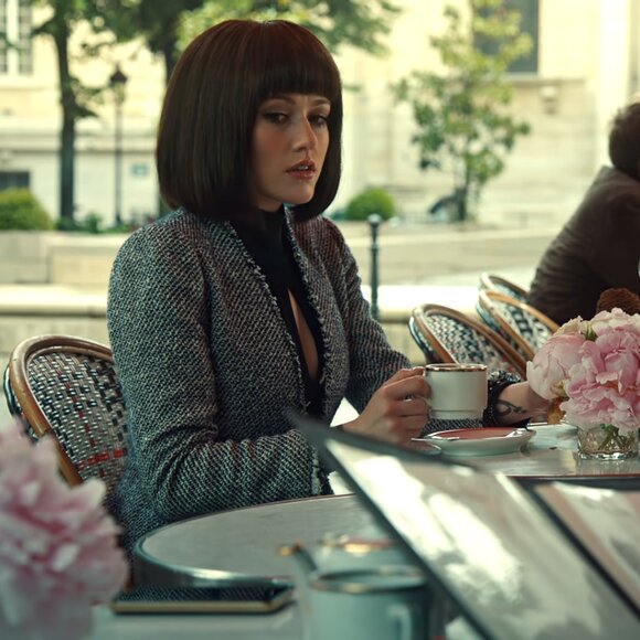 Rebecca Taylor Lurex Tweed Peplum Knit Blazer Jacket ASO Clary Fray - Picture 14 of 14